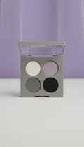 Stone Grey Eyeshadow Quad Cool Tones